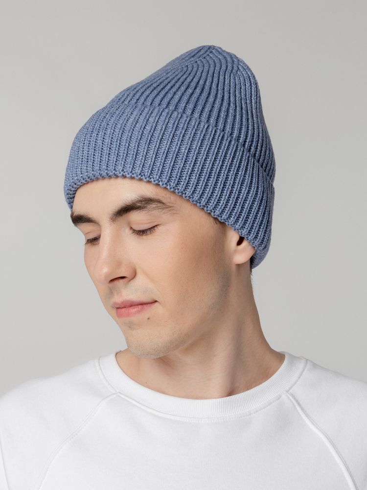 Шапка Tommi, голубой меланж — изображение 6