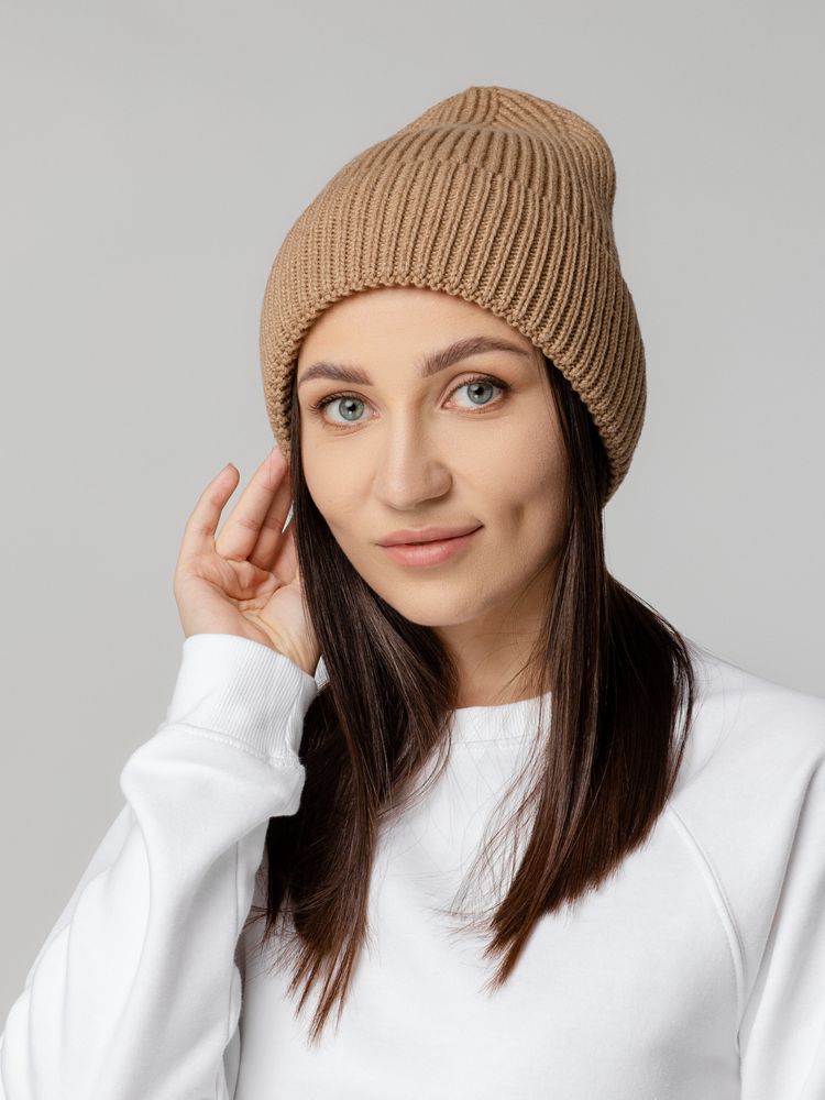 Шапка Tommi, бежевый меланж — изображение 6