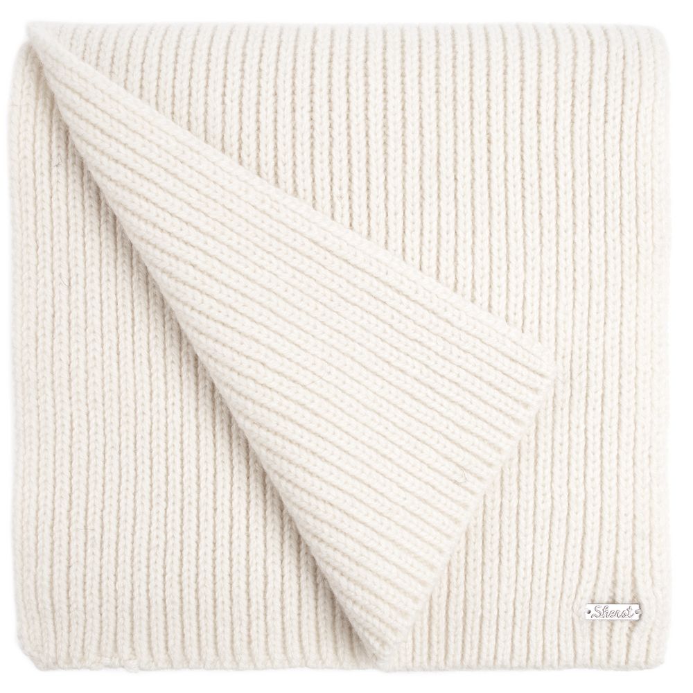 Шарф Tommi, молочно-белый (ванильный) — изображение 3