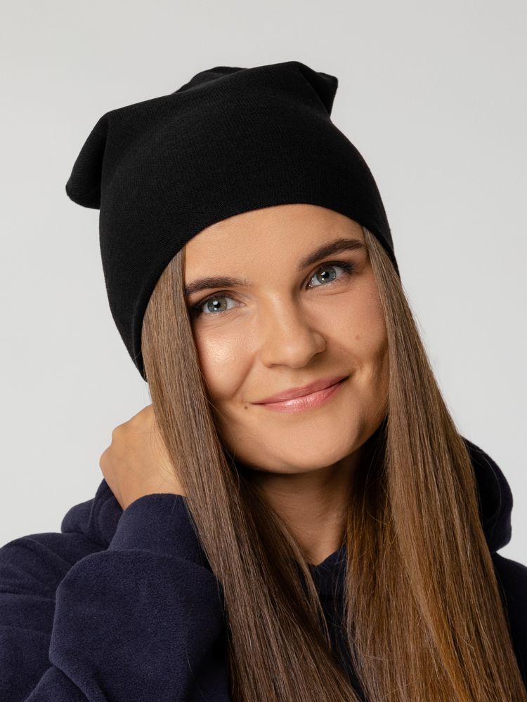 Шапка Hey, черная — изображение 5