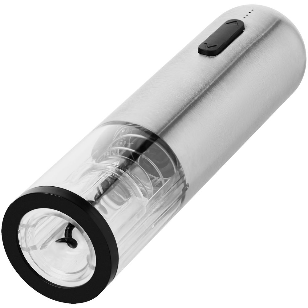 Электрический штопор с ножом для фольги Veritas, серебристый — изображение 3