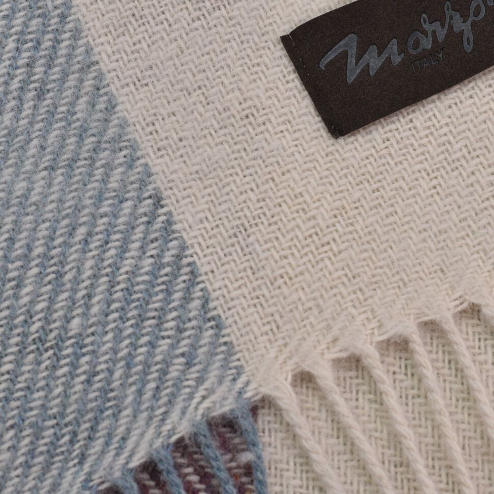 Плед Arequipa, голубой c красным — изображение 4