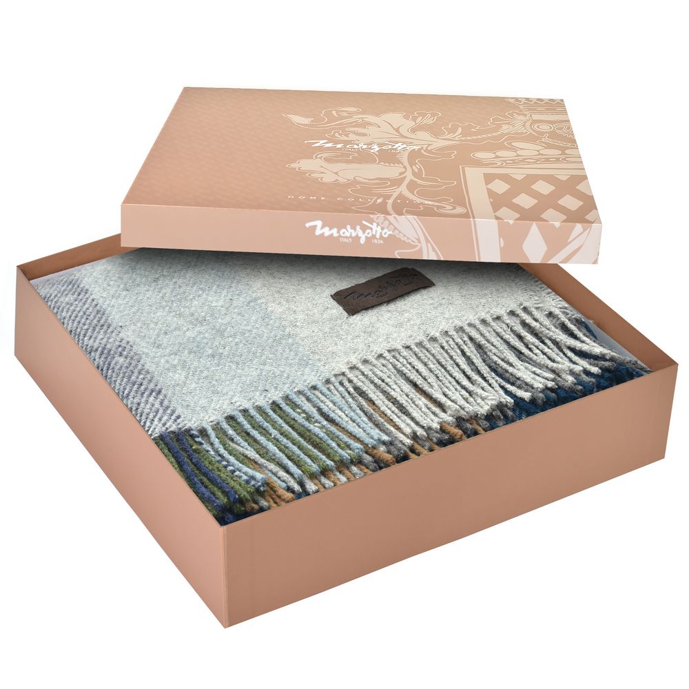 Плед Аrequipa, синий с серым — изображение 5