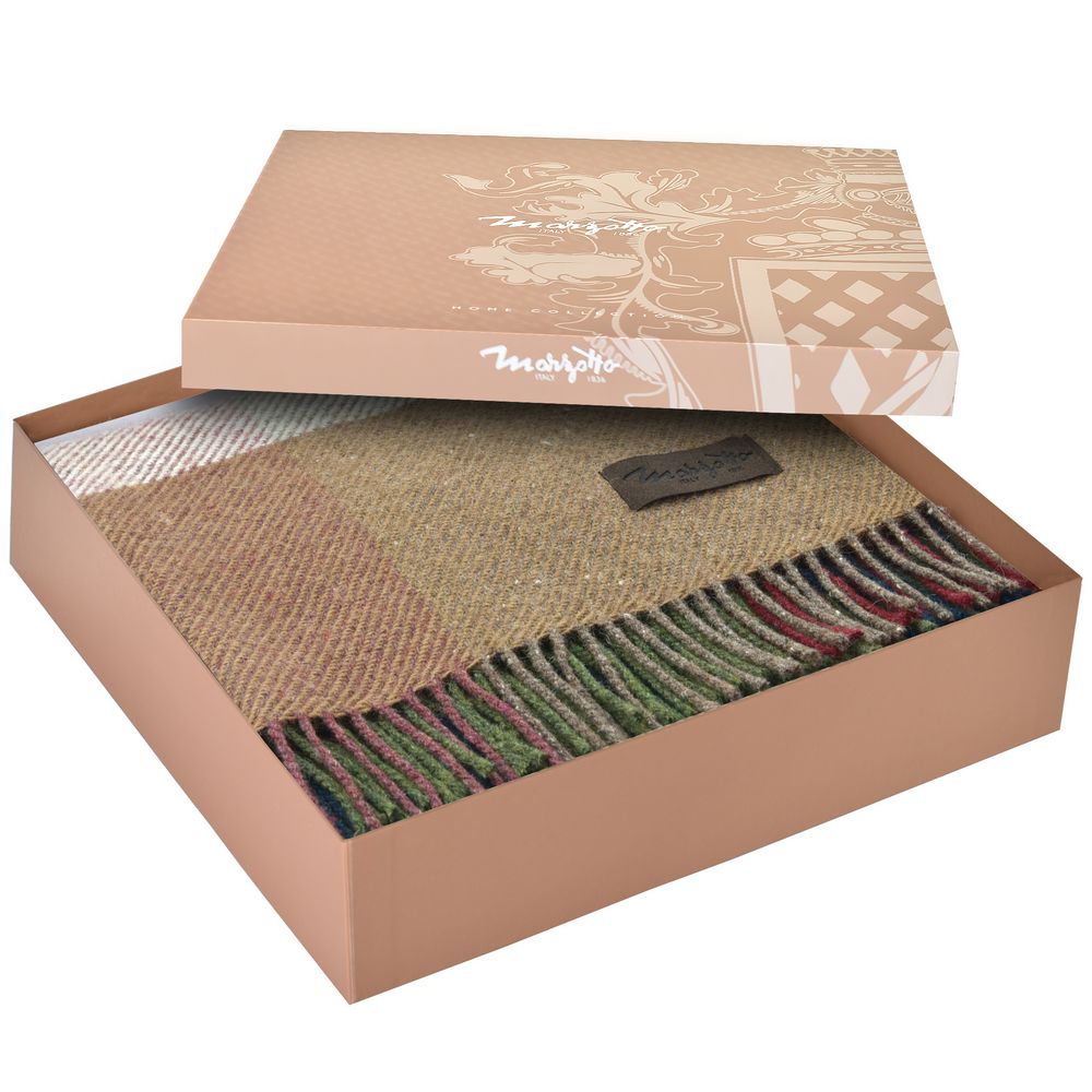 Плед Аrequipa, бордовый с бежевым — изображение 5