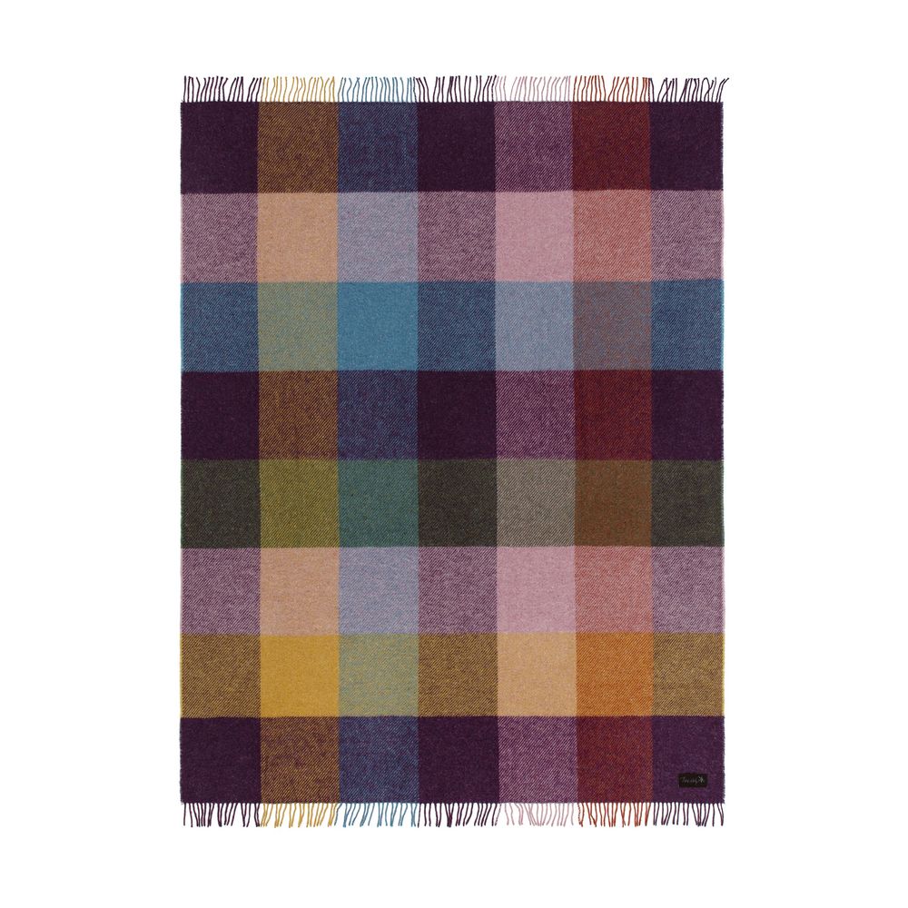 Плед Аrequipa, фиолетовый с серым — изображение 3