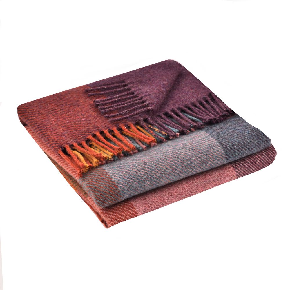 Плед Аrequipa, фиолетовый с серым — изображение 4