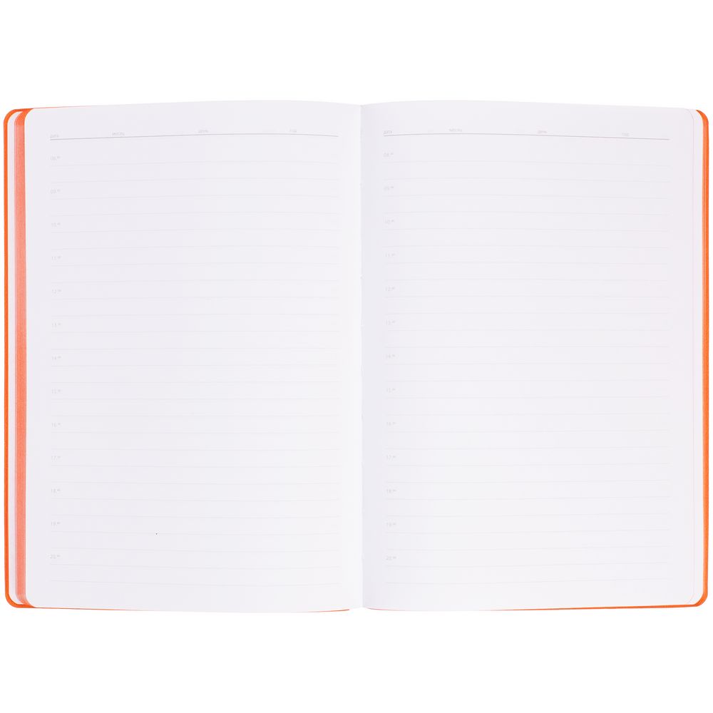 Ежедневник Flexpen Shall, недатированный, оранжевый — изображение 9