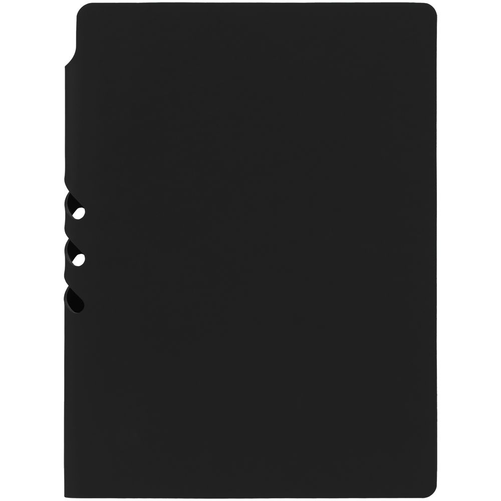 Ежедневник Flexpen Shall, недатированный, черный — изображение 4