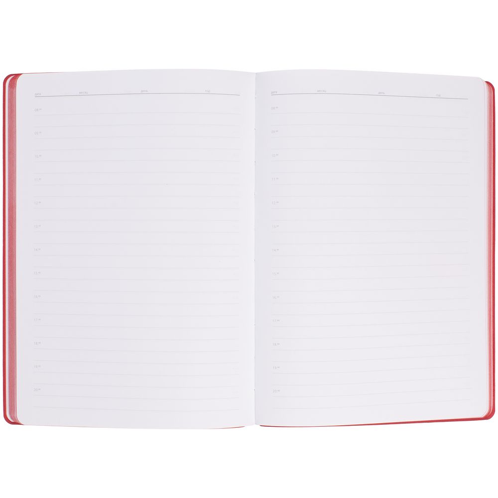 Ежедневник Flexpen Shall, недатированный, красный — изображение 9