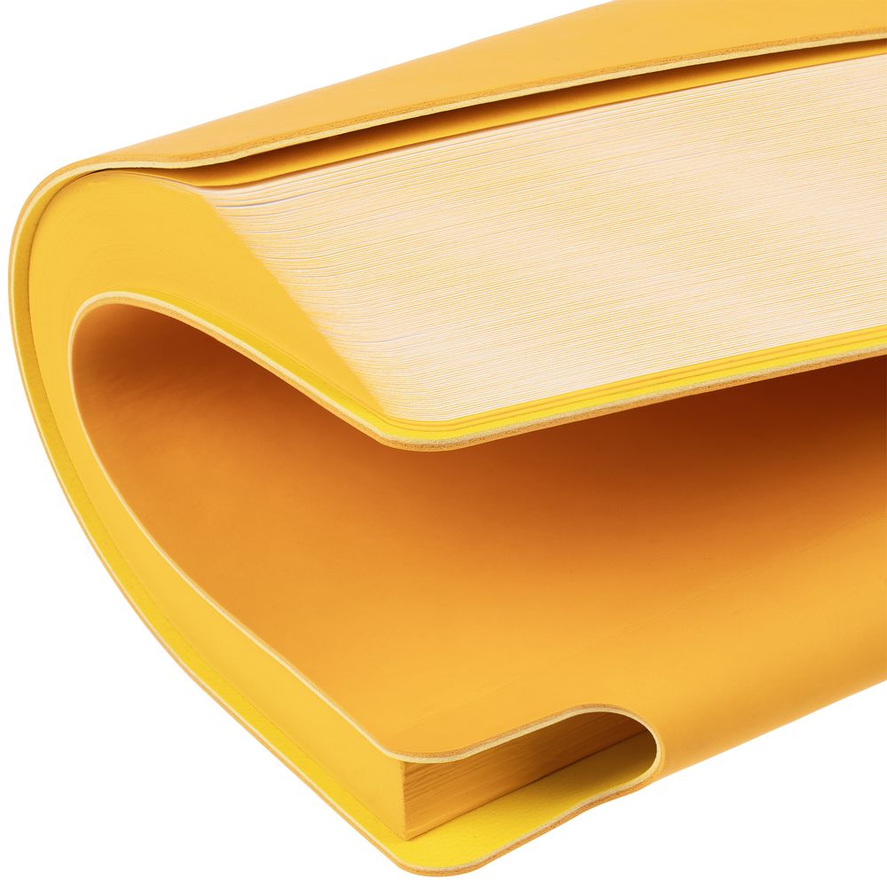 Ежедневник Flexpen Shall, недатированный, желтый — изображение 7