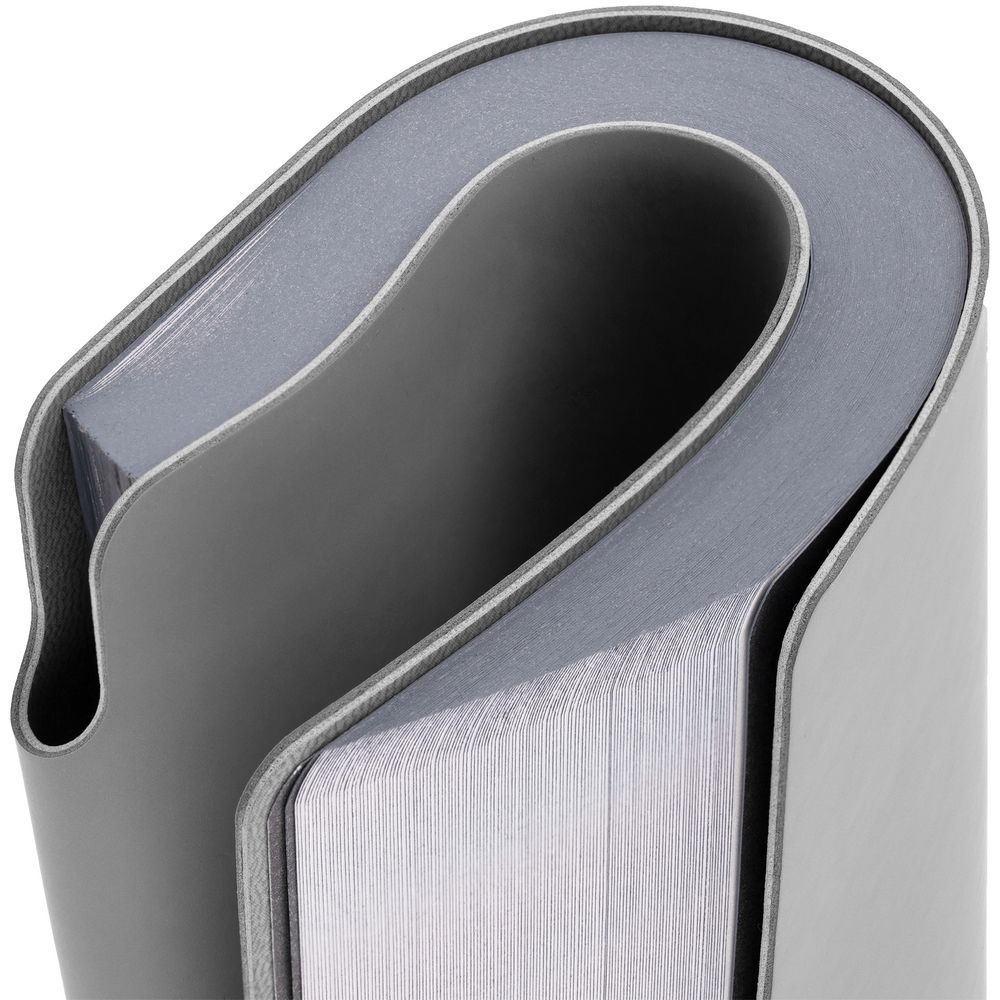 Ежедневник Flexpen Shall, недатированный, серый — изображение 8