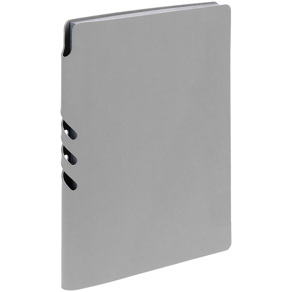 Ежедневник Flexpen Shall, недатированный, серый — изображение 2