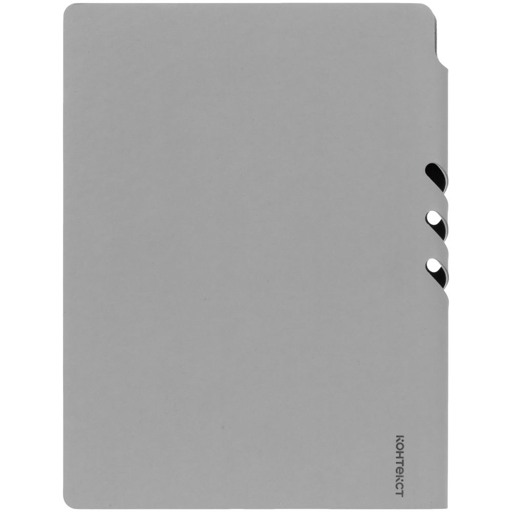 Ежедневник Flexpen Shall, недатированный, серый — изображение 5