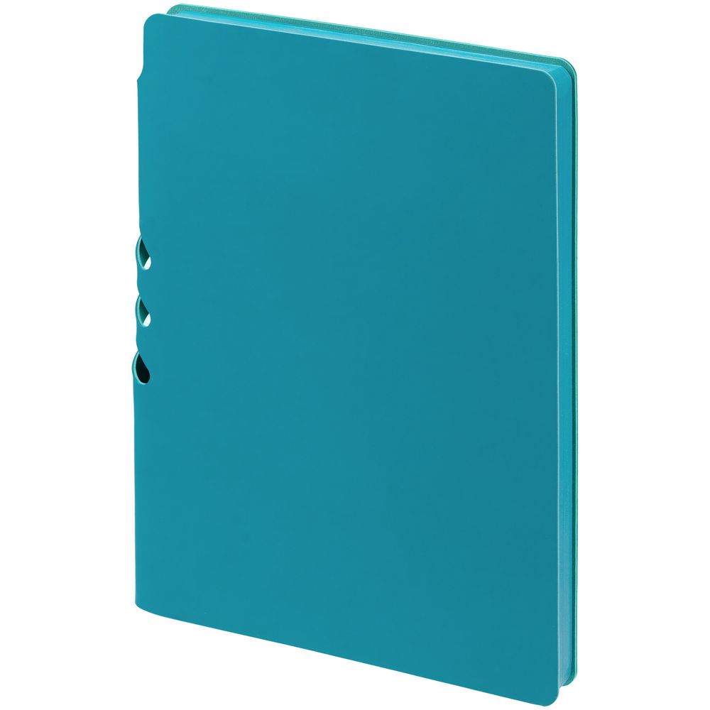 Ежедневник Flexpen Shall, недатированный, бирюзовый — изображение 3