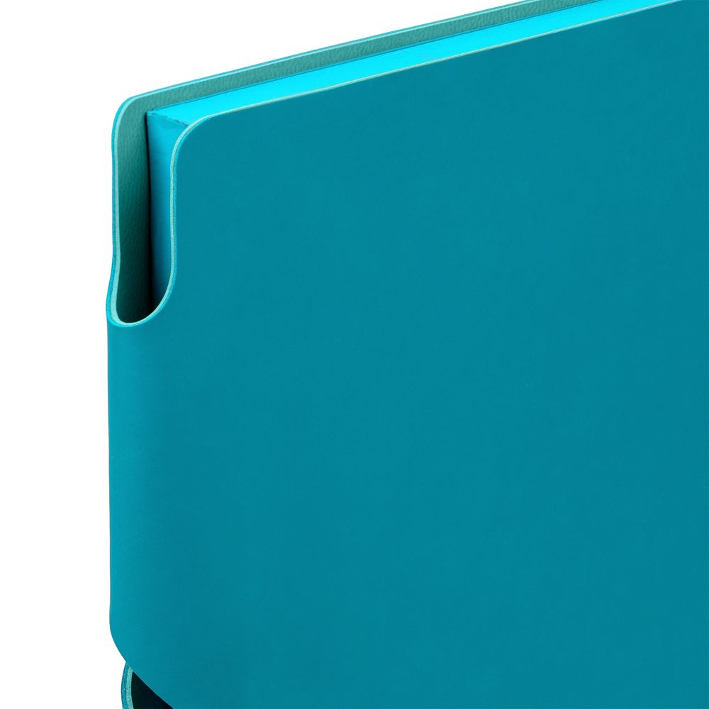 Ежедневник Flexpen Shall, недатированный, бирюзовый — изображение 6