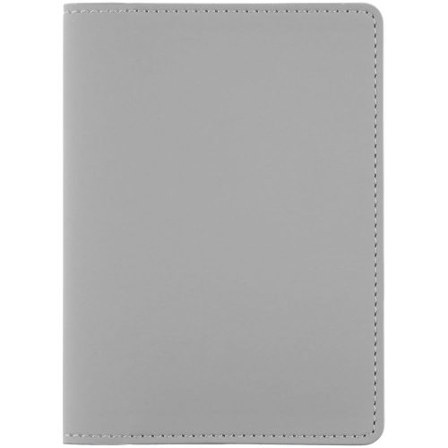 Обложка для паспорта Shall Simple, серый