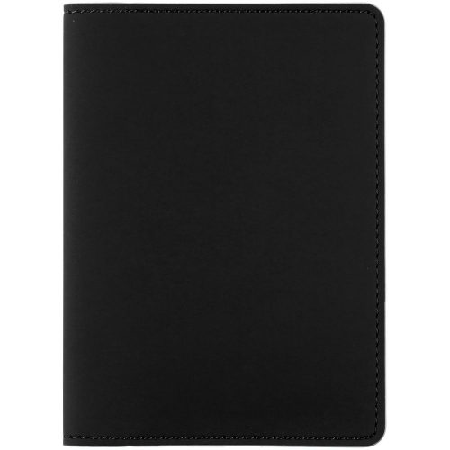 Обложка для паспорта Shall Simple, черный