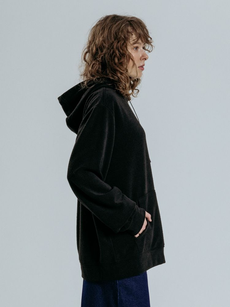 Худи унисекс Prima Vista, черное — изображение 12