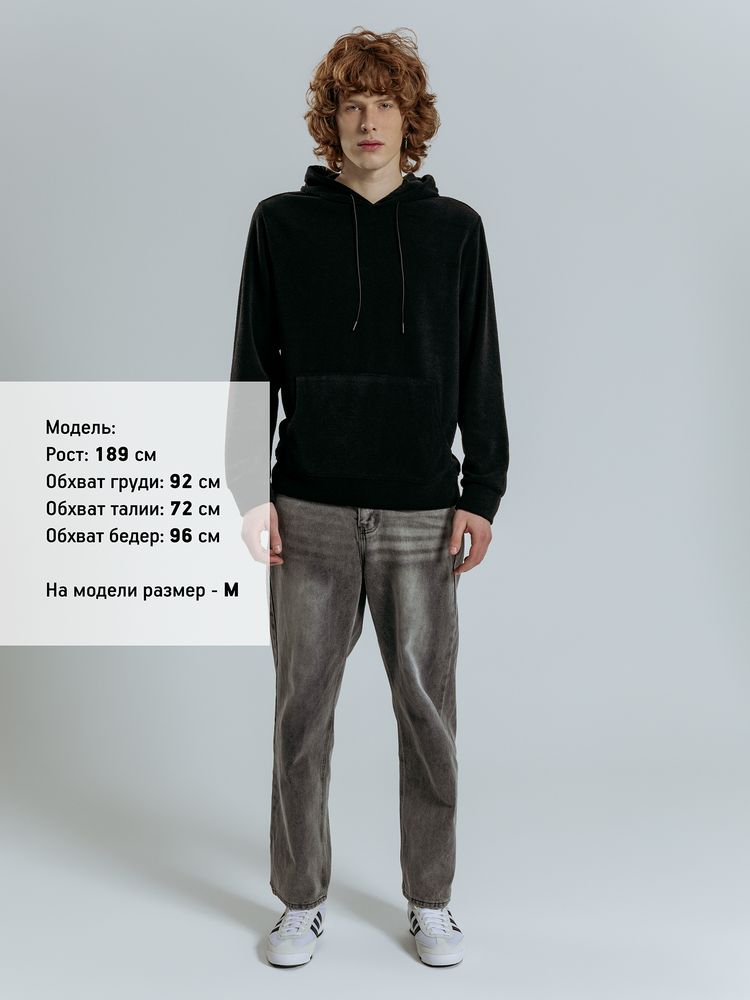 Худи унисекс Prima Vista, черное — изображение 6