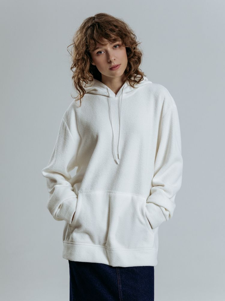 Худи унисекс Prima Vista, белое — изображение 7