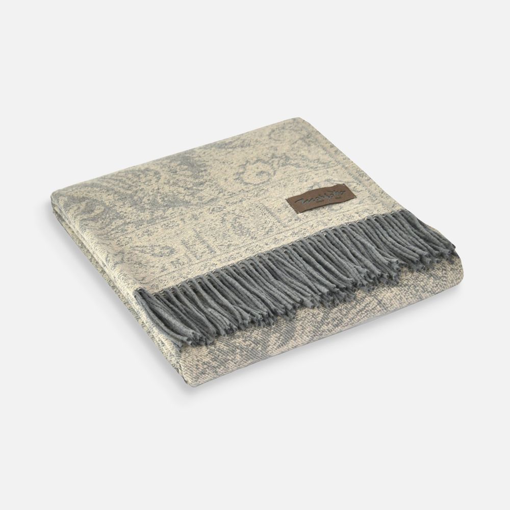 Плед Magnolia, коричневый — изображение 2