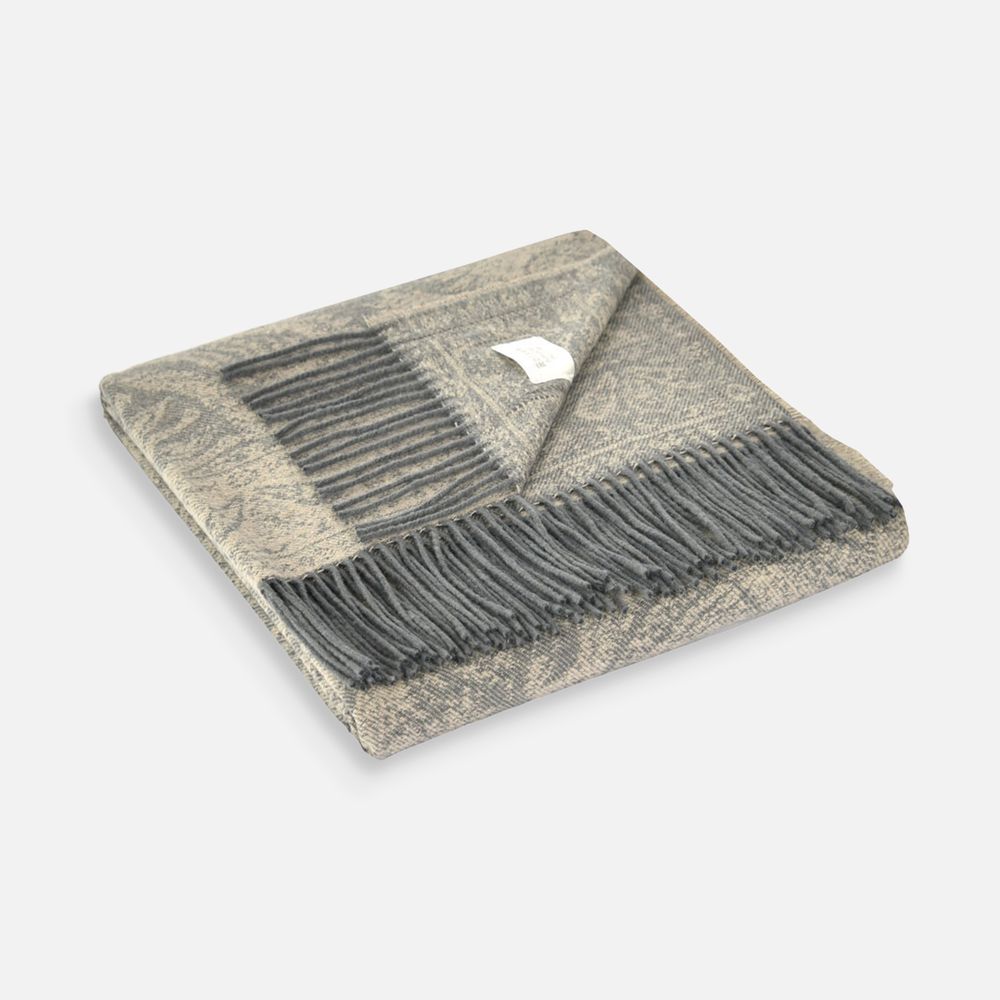 Плед Magnolia, коричневый — изображение 3