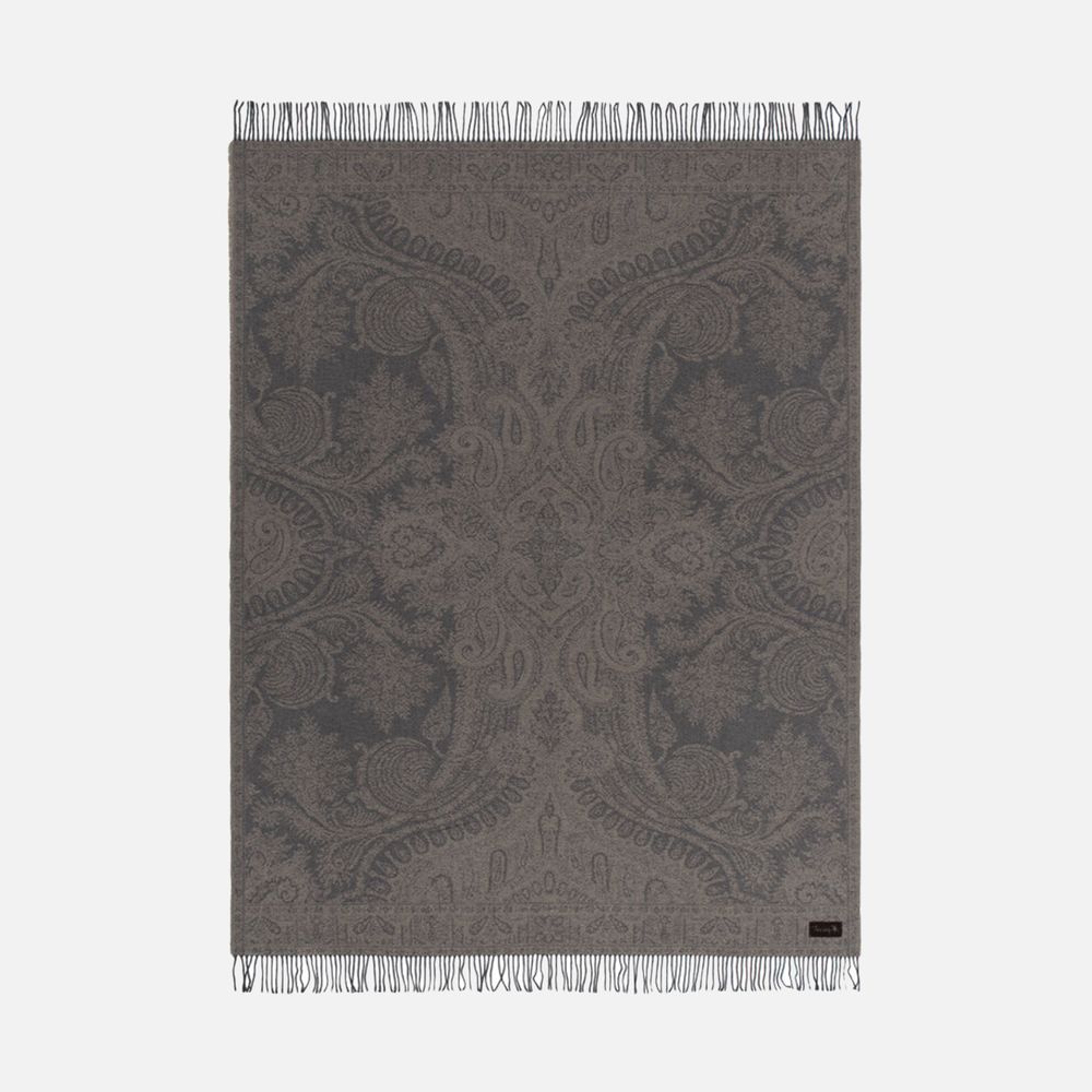 Плед Magnolia, коричневый — изображение 4