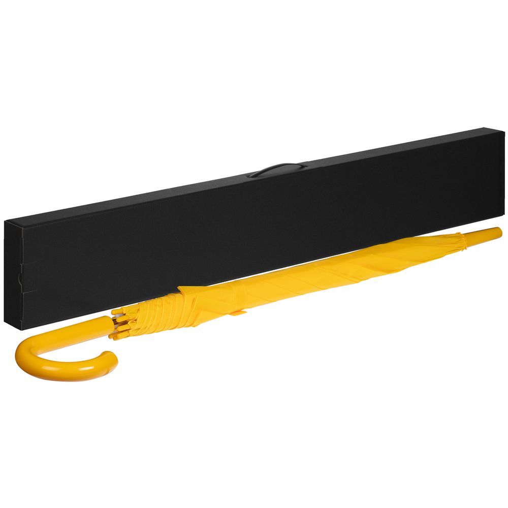 Коробка самосборная Rainmate для зонта-трости, черная, с черной ручкой — изображение 2