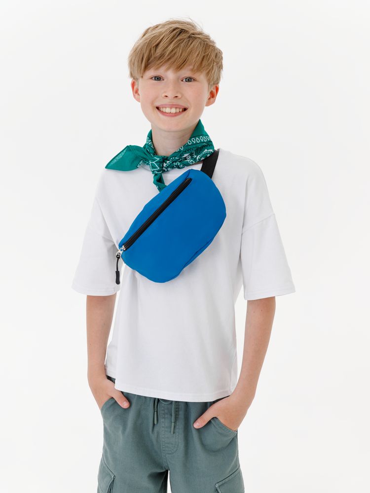 Детская поясная сумка Sonrisa, темно-синяя — изображение 6