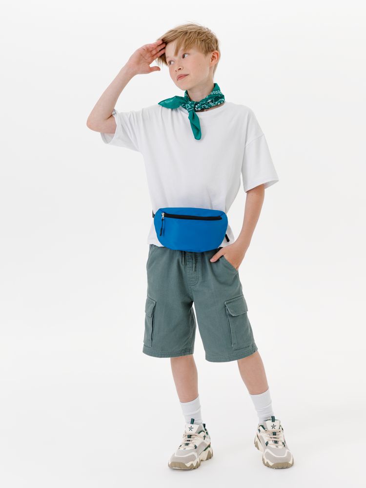 Детская поясная сумка Sonrisa, темно-синяя — изображение 7