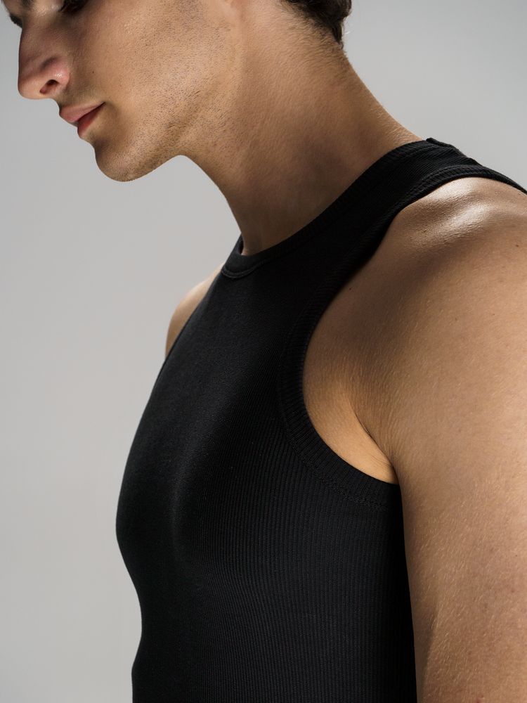 Майка унисекс Neofit, черная — изображение 7