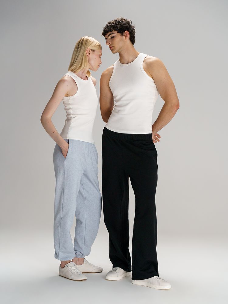 Майка унисекс Neofit, молочно-белая — изображение 8