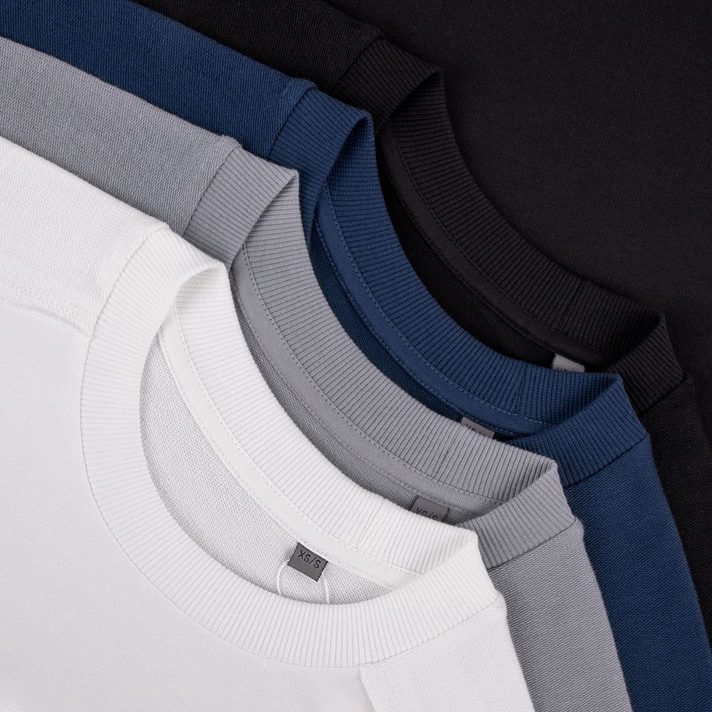 Свитшот унисекс Vozduh, молочно-белый — изображение 6