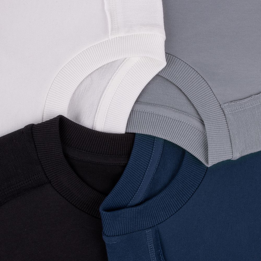 Свитшот унисекс Vozduh, светло-серый — изображение 5