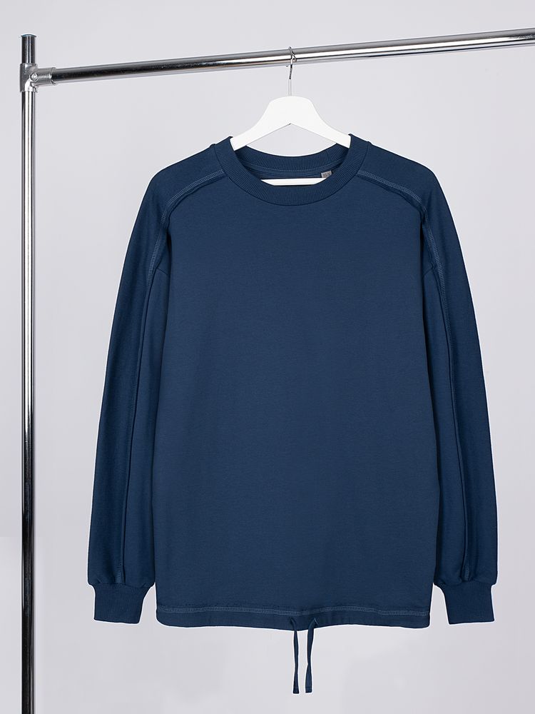 Свитшот унисекс Vozduh, темно-синий — изображение 2