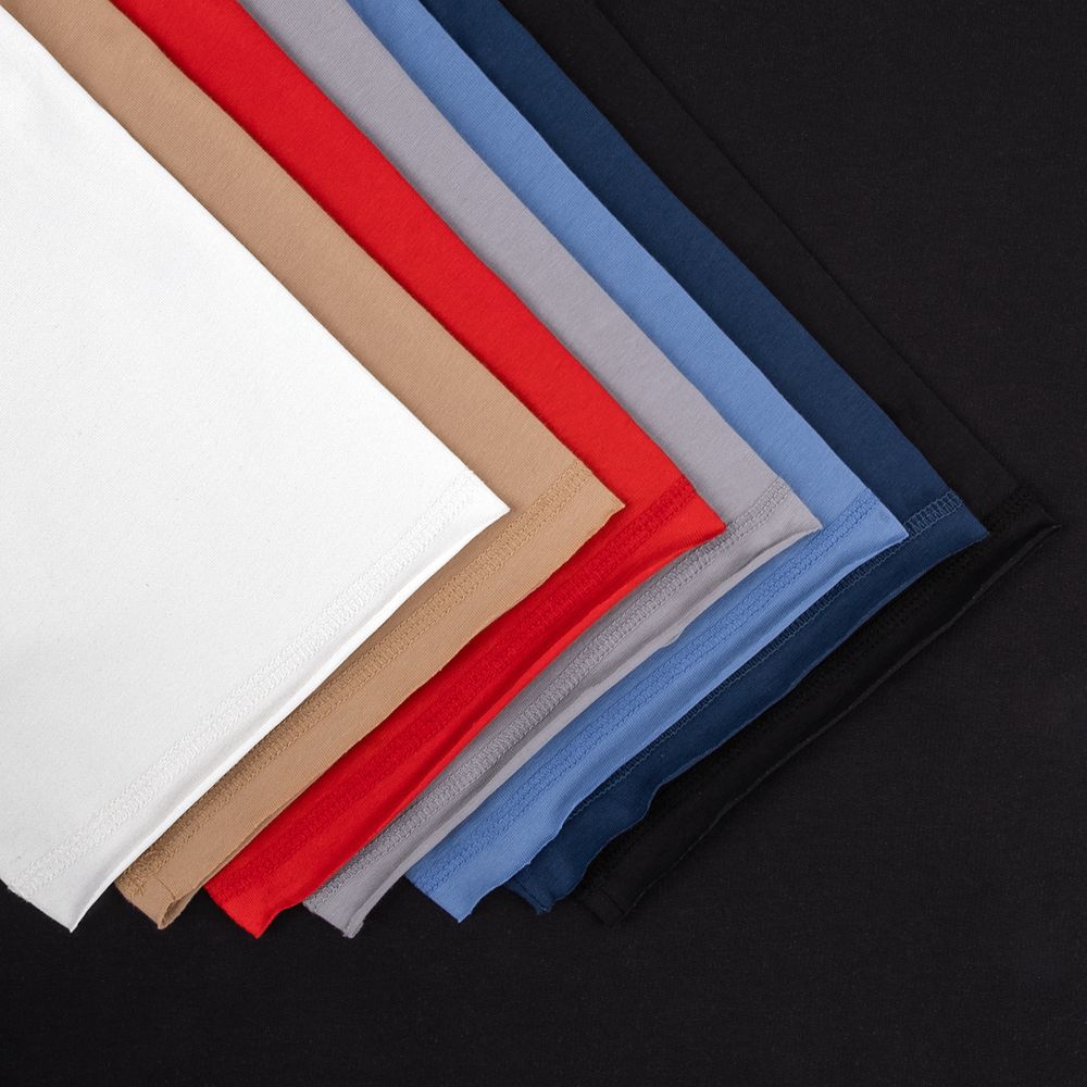 Футболка оверсайз унисекс Vozduh, синяя — изображение 7