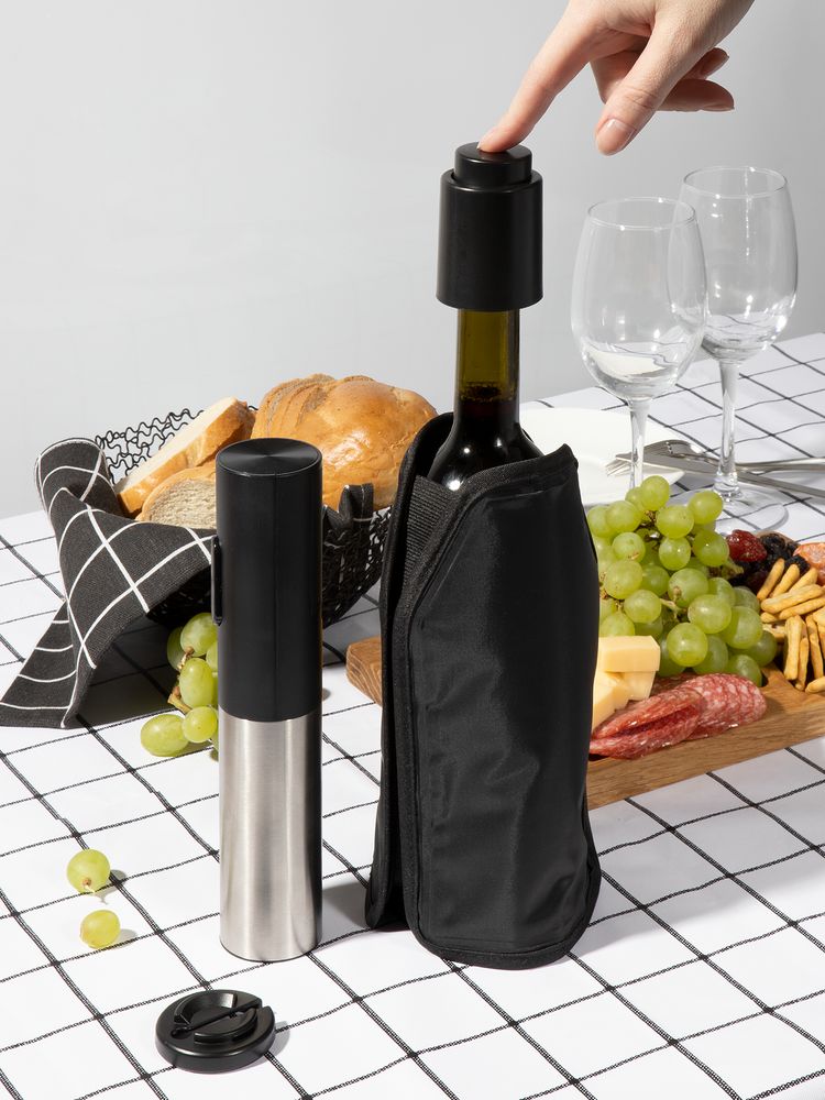 Винный набор Winetura, черный — изображение 6