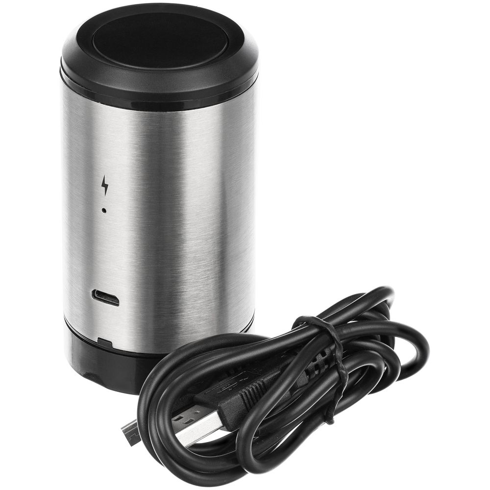 Электрическая пробка для вина Tuoretta, серебристая — изображение 6