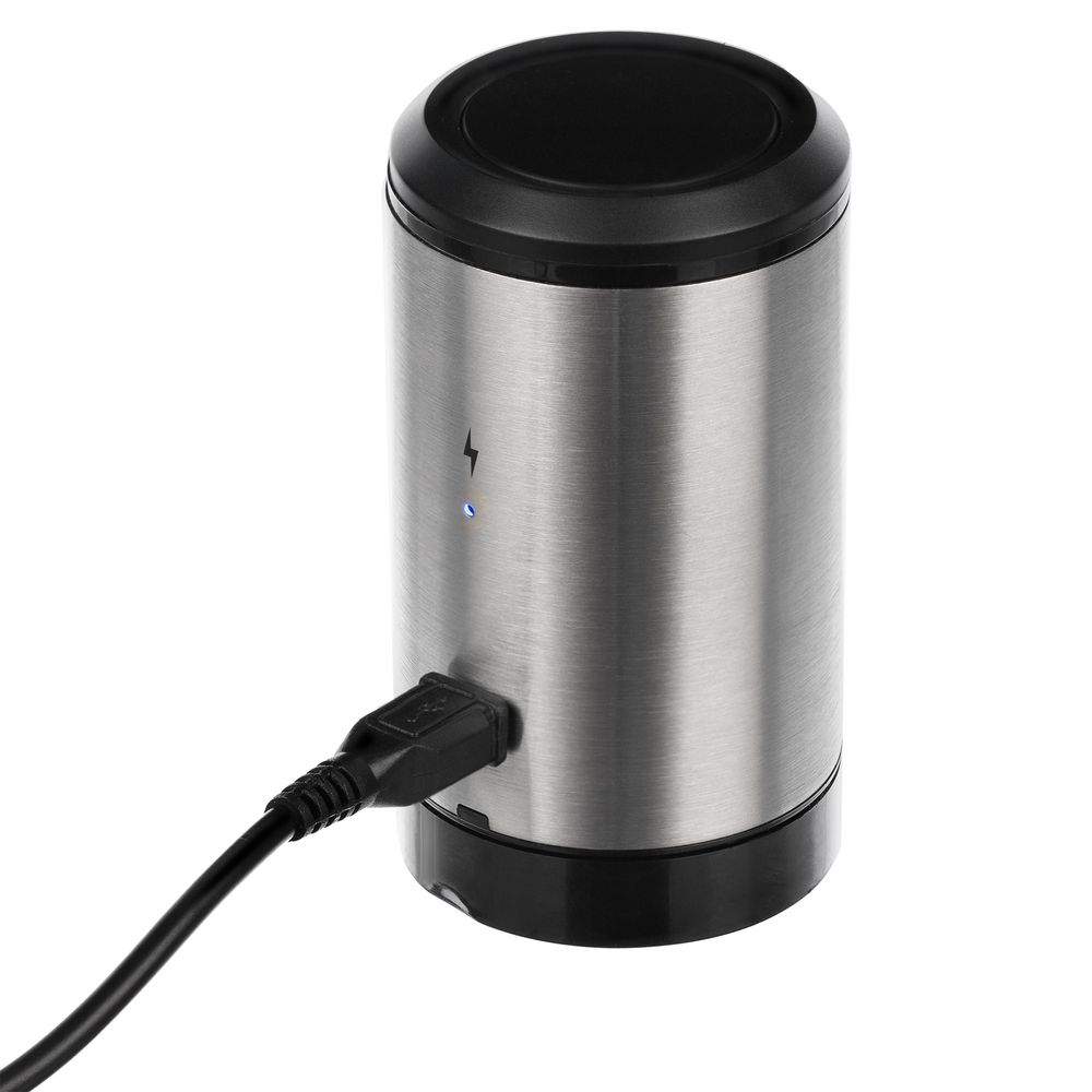 Электрическая пробка для вина Tuoretta, серебристая — изображение 7