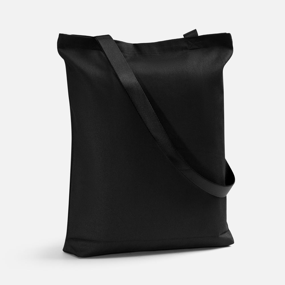 Шопер B4, черный с черными ручками — изображение 2