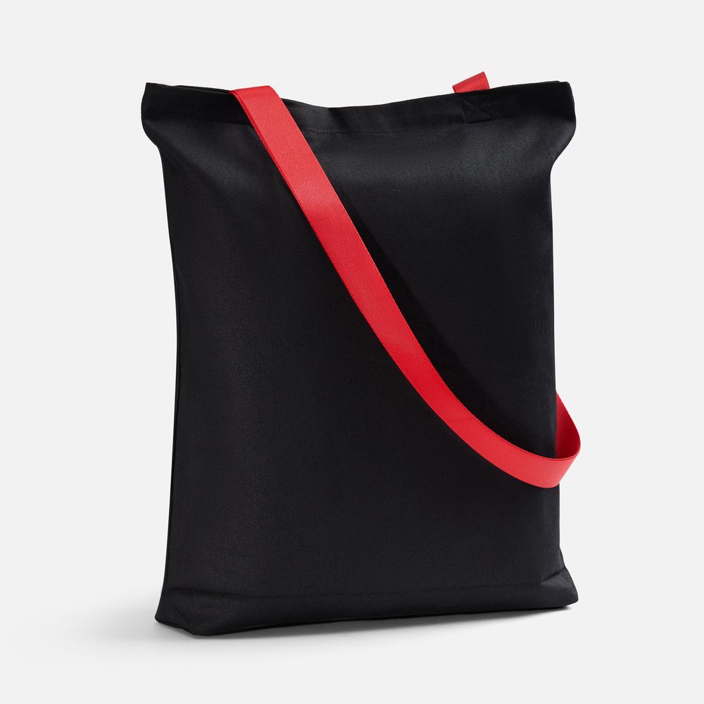 Шопер B4, черный с красными ручками — изображение 2