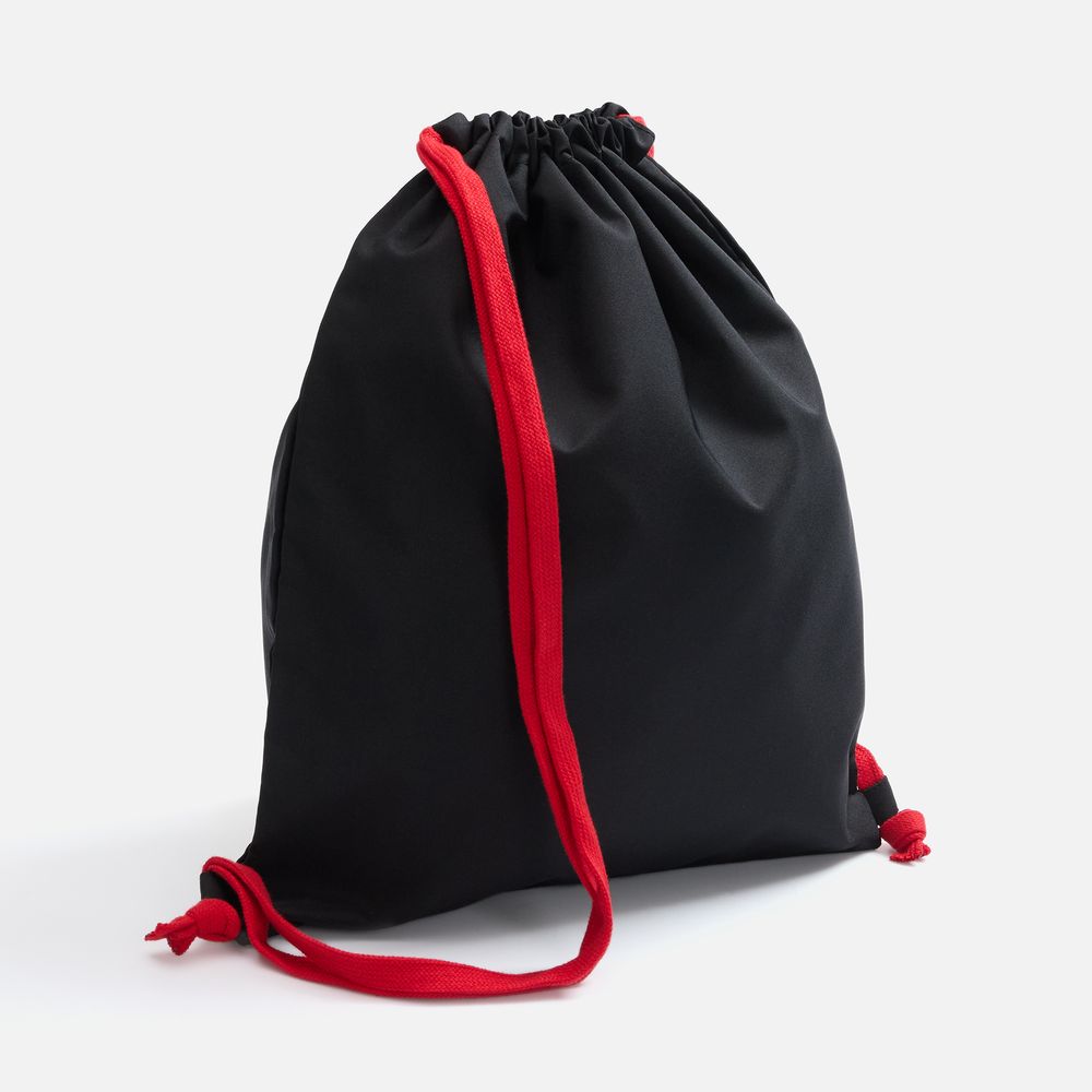 Рюкзак B3, черный с красными лямками — изображение 2