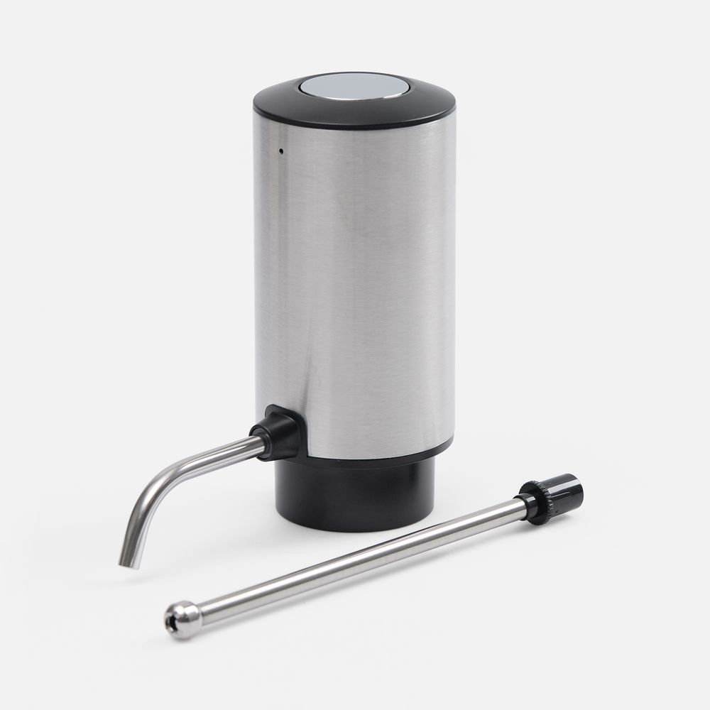 Электрический аэратор-дозатор для вина Tuoretta, серебристый — изображение 6