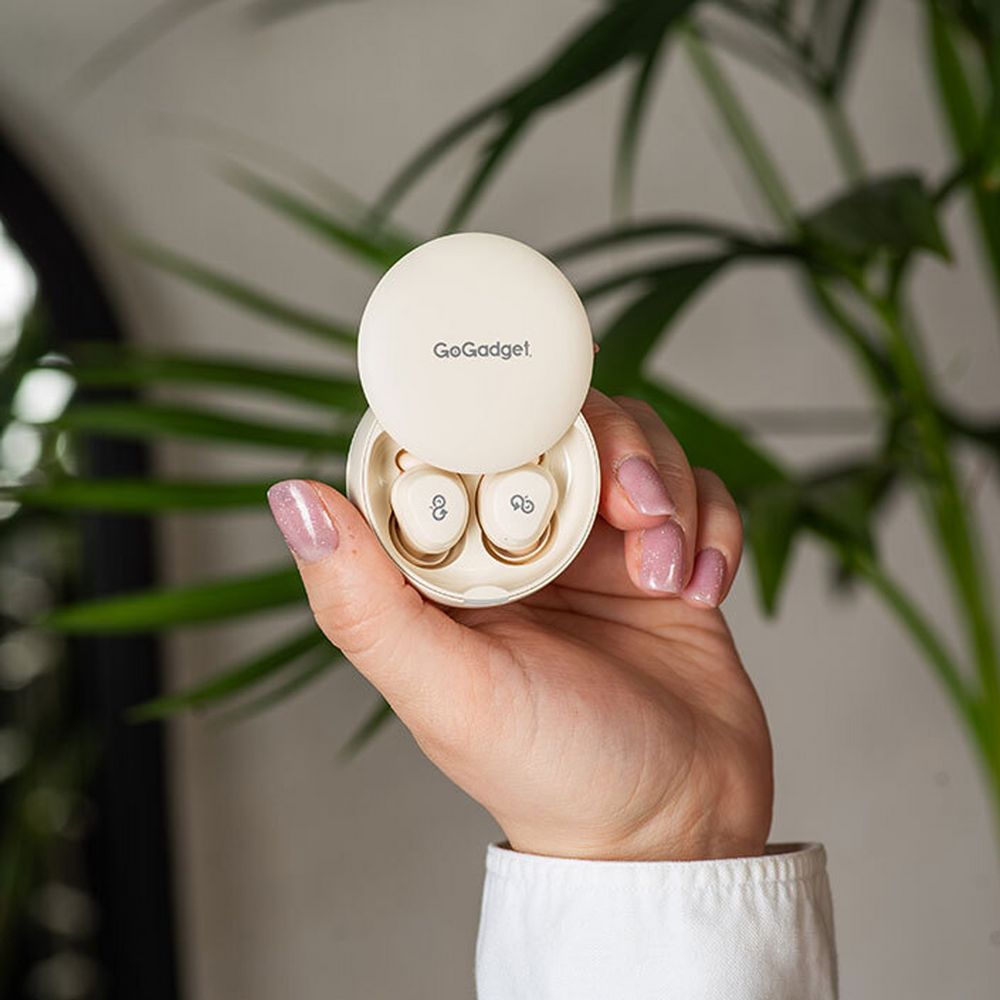 Беспроводные наушники для сна CityBuds S, белые (слоновая кость) — изображение 8