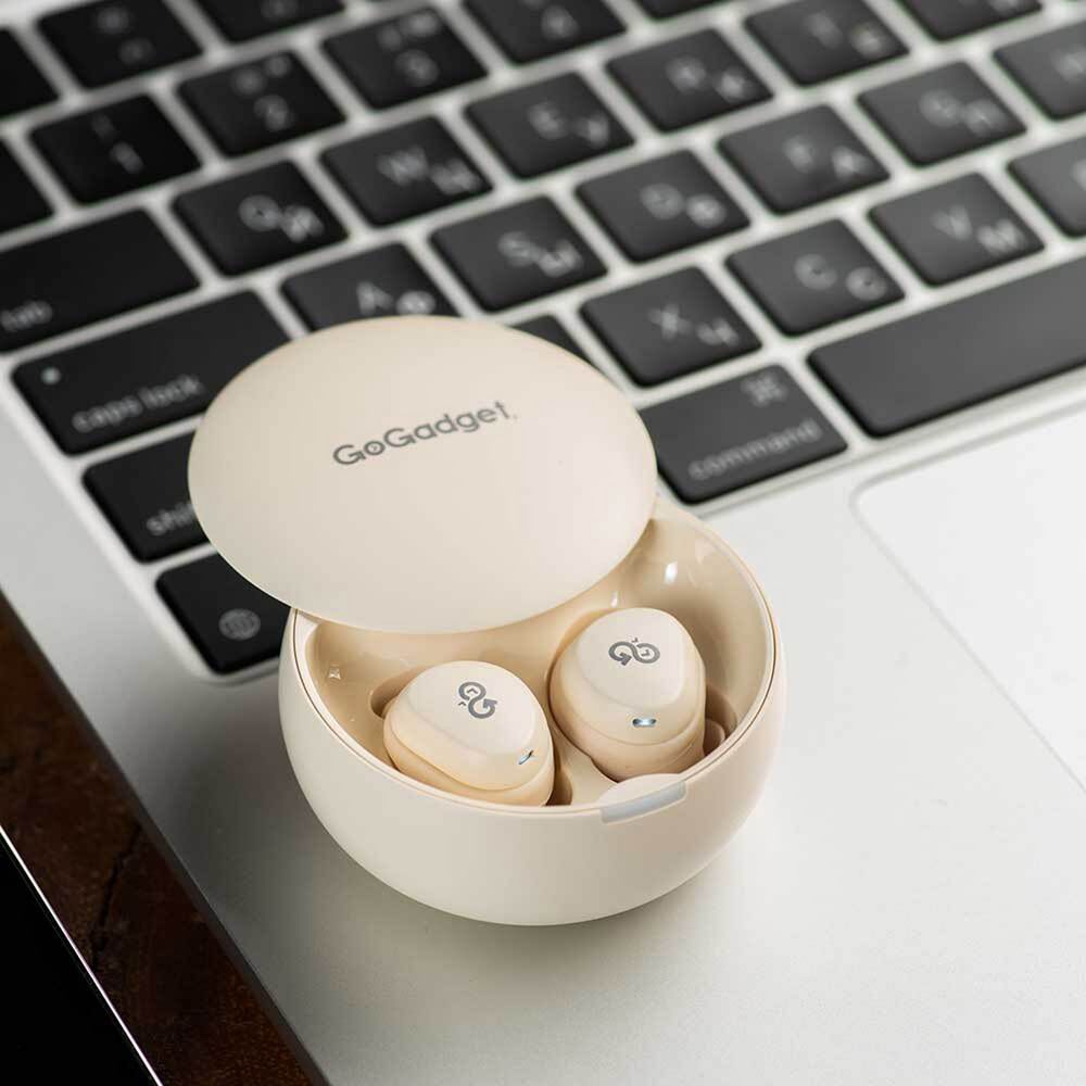 Беспроводные наушники для сна CityBuds S, белые (слоновая кость) — изображение 9