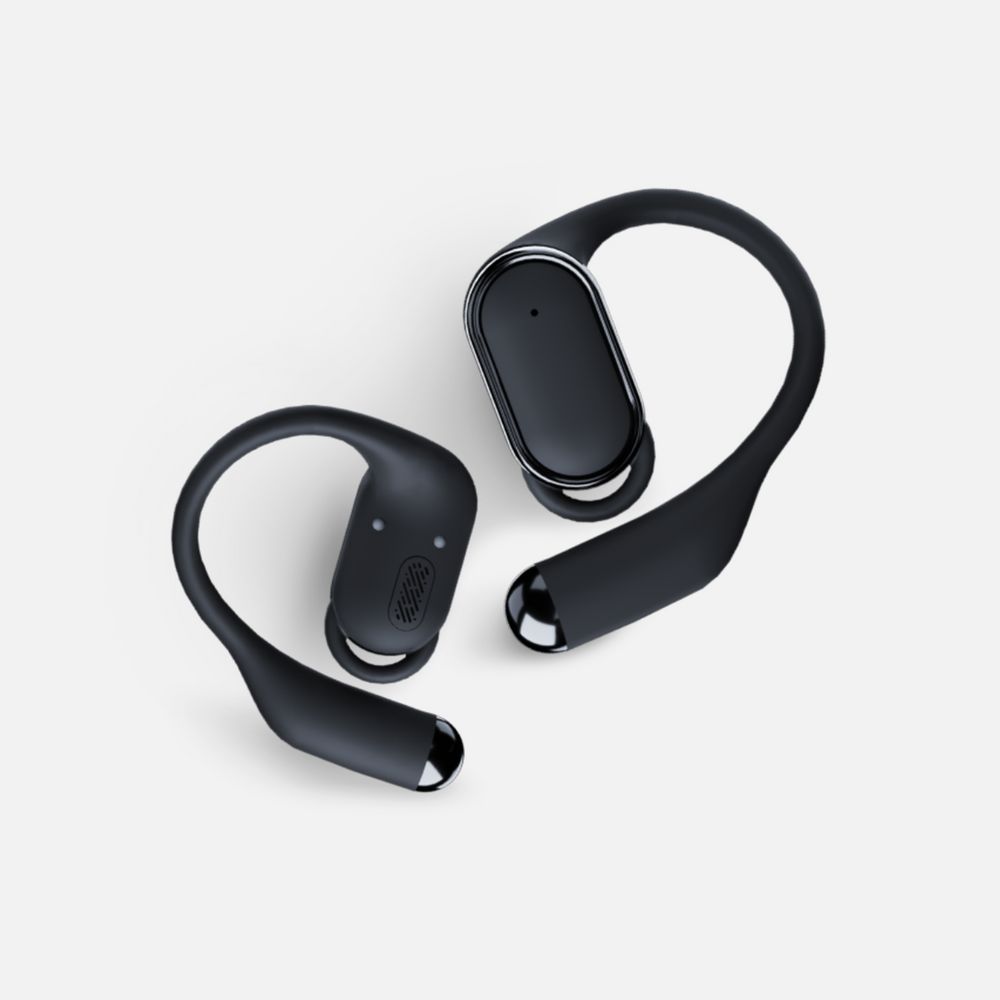 Беспроводные наушники для спорта OpenAir, черные — изображение 3