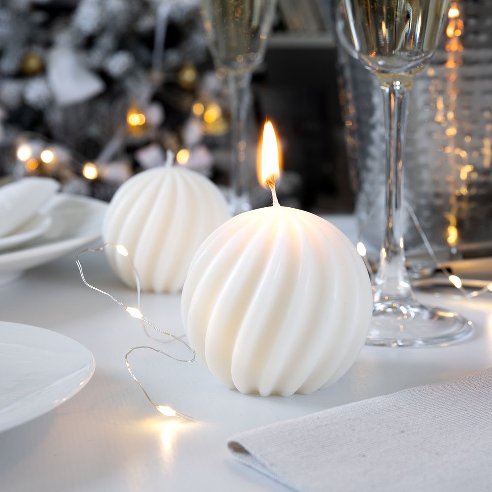 Свеча Glowberry, белый — изображение 2