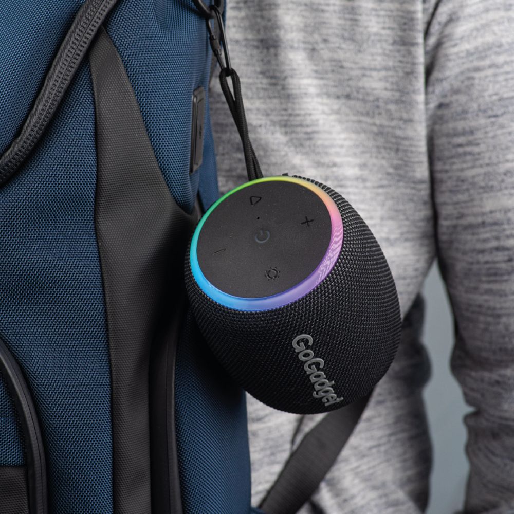 Водонепроницаемая колонка c подсветкой CityWave Pro, черная — изображение 7