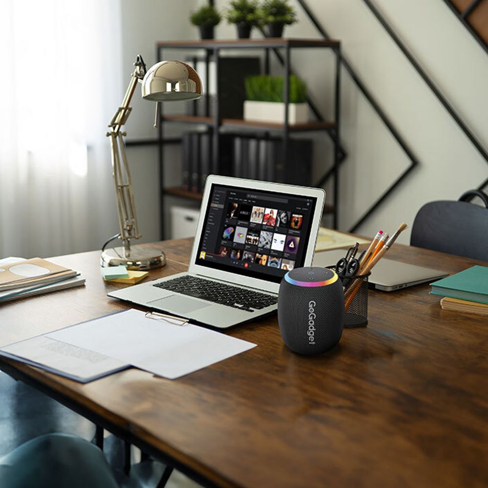 Водонепроницаемая колонка c подсветкой CityWave Pro, черная — изображение 8