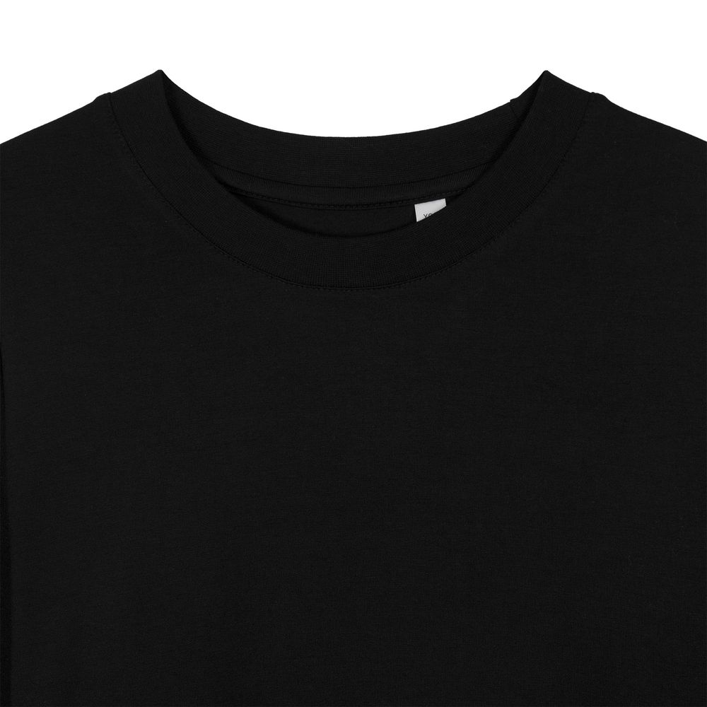 Футболка оверсайз унисекс Lavinia, черная — изображение 4